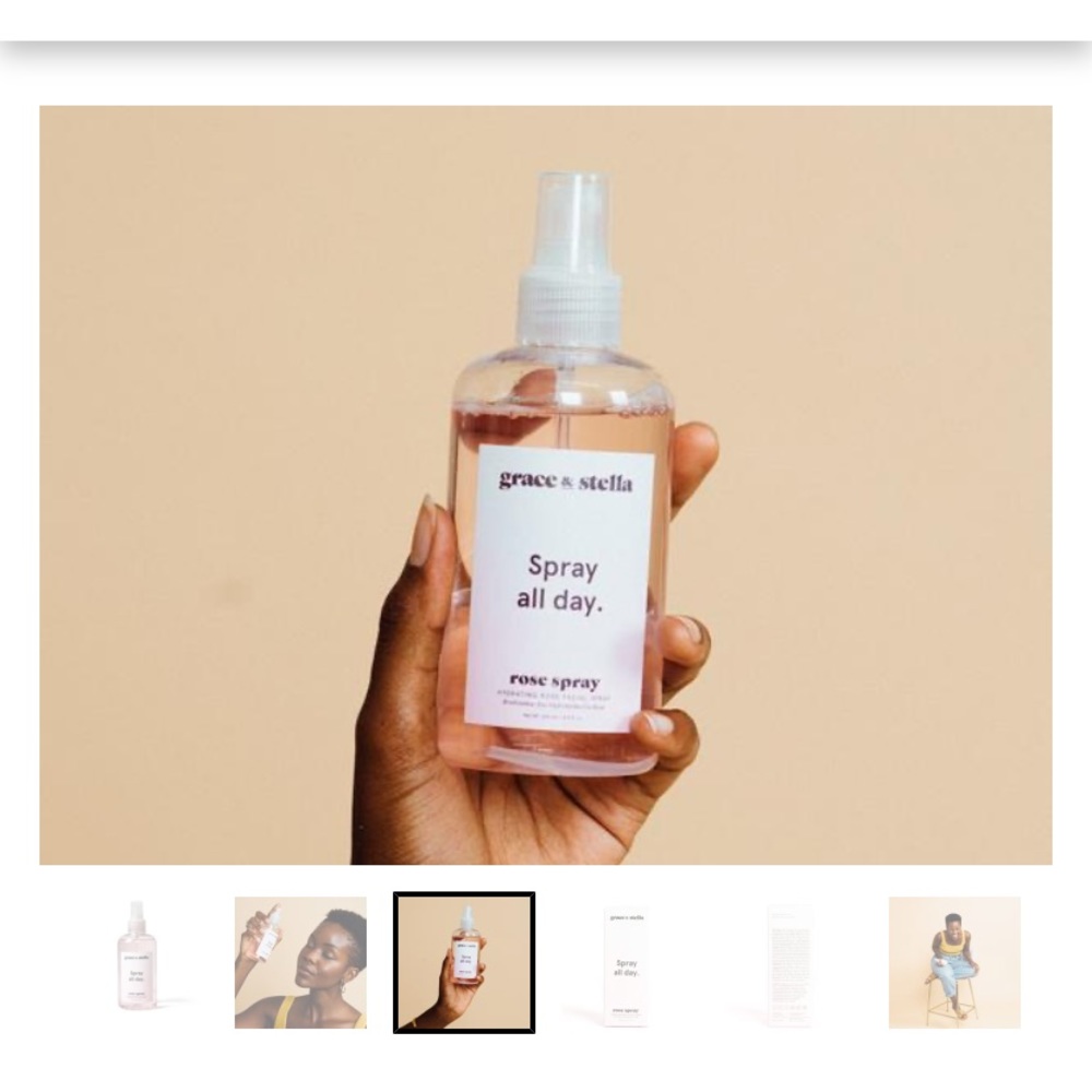 Grace and Stella rose spray